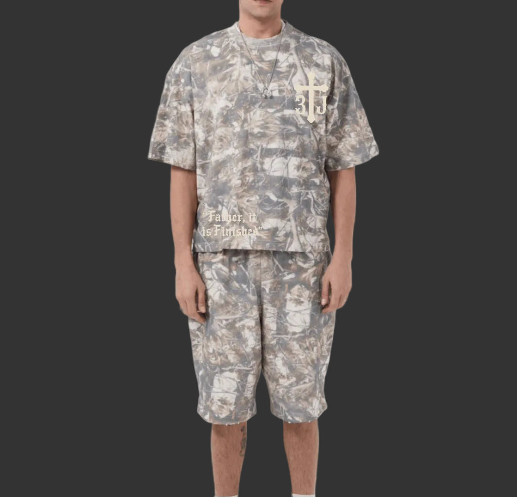 3PM in Jerusalem – Camo Cropped Tee