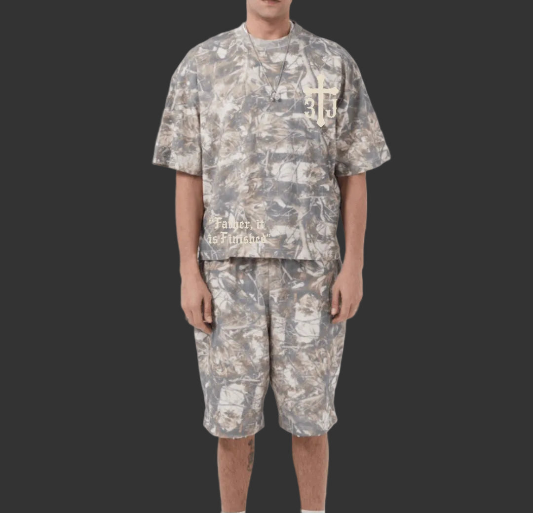 3PM in Jerusalem – Camo Cropped Tee
