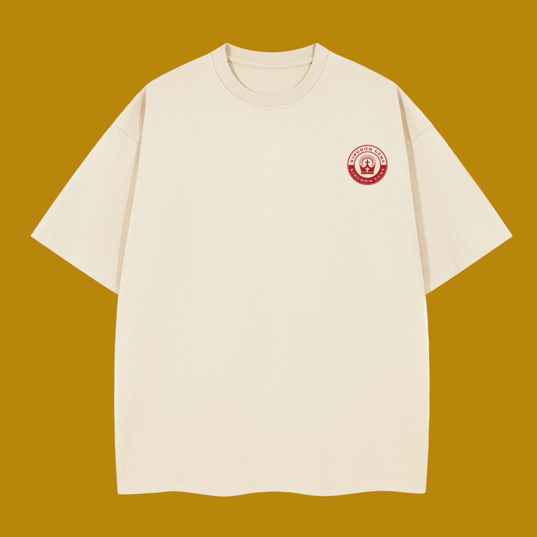 Not My Will- Heavyweight Boxy T-shirt