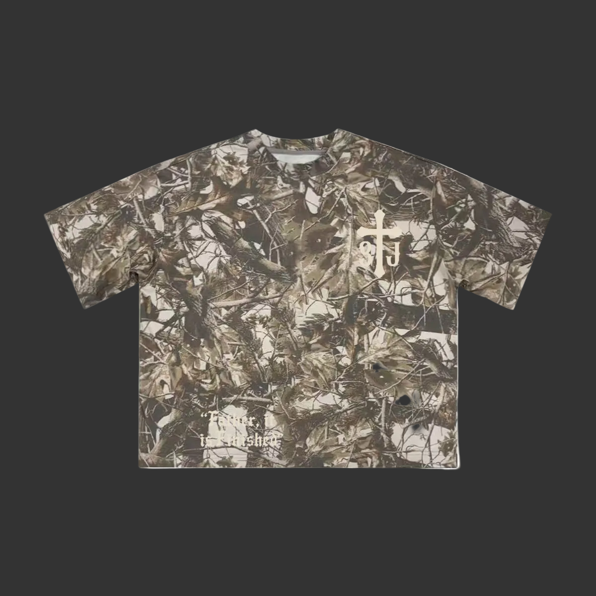 3PM in Jerusalem – Camo Cropped Tee
