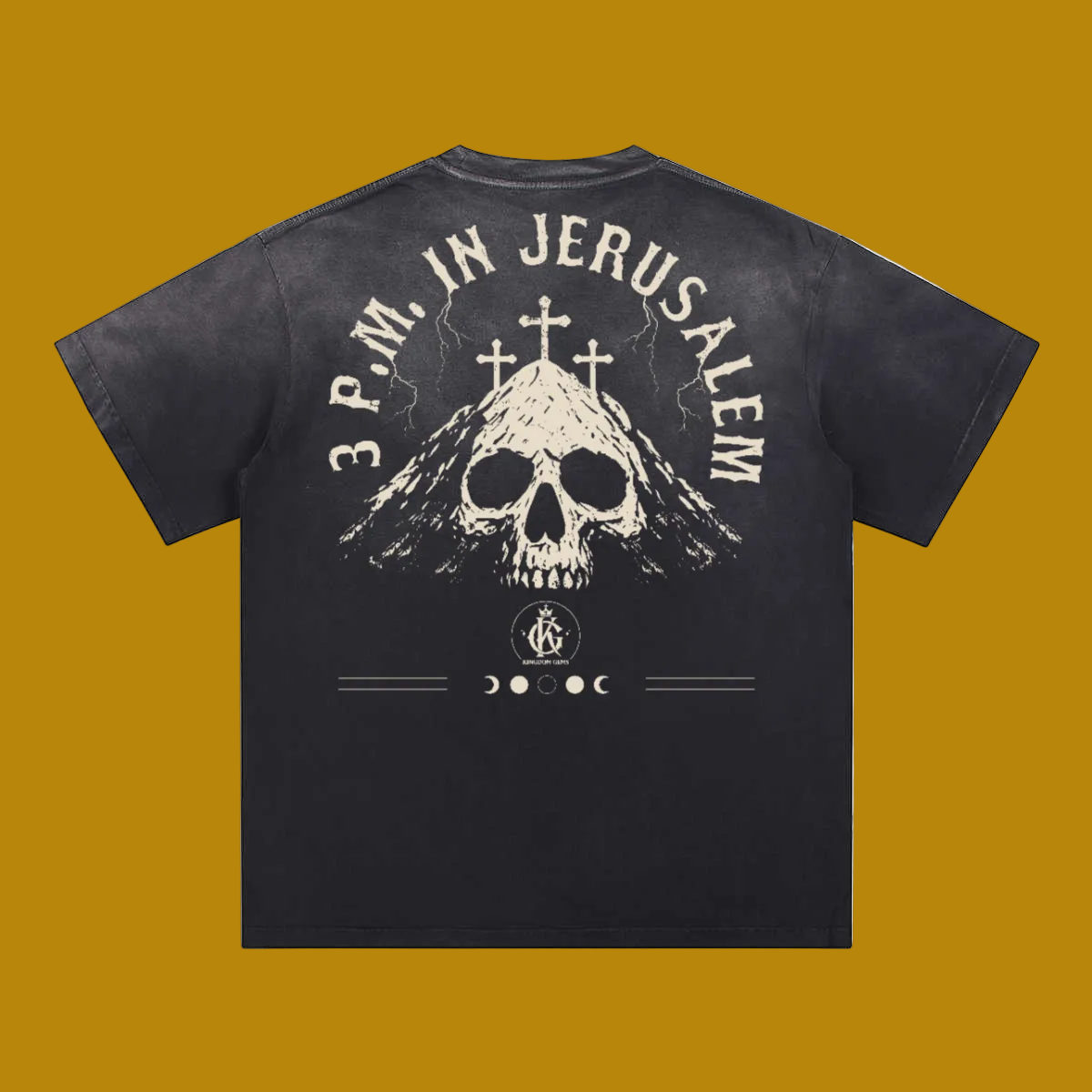 3PM in Jerusalem Collection – Sacred Signature Heavyweight Tee