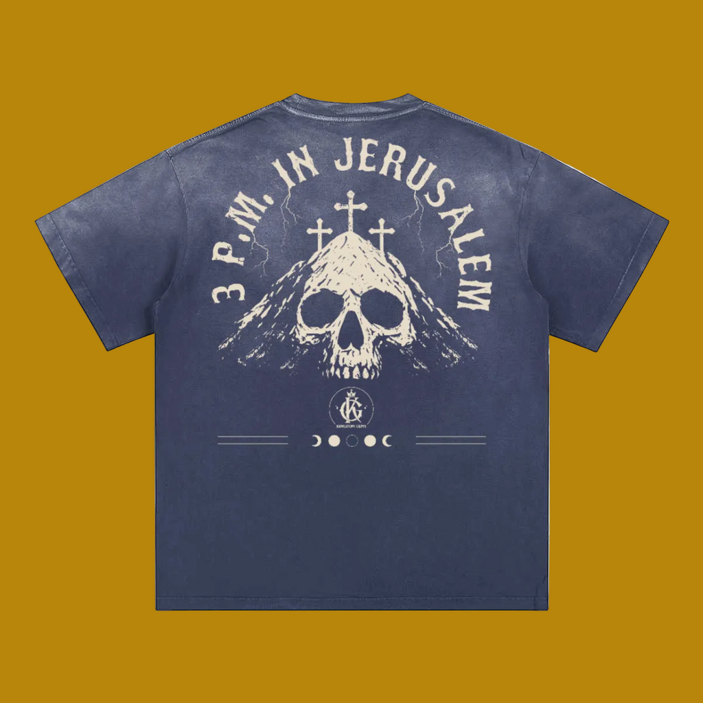 3PM in Jerusalem Collection – Sacred Signature Heavyweight Tee