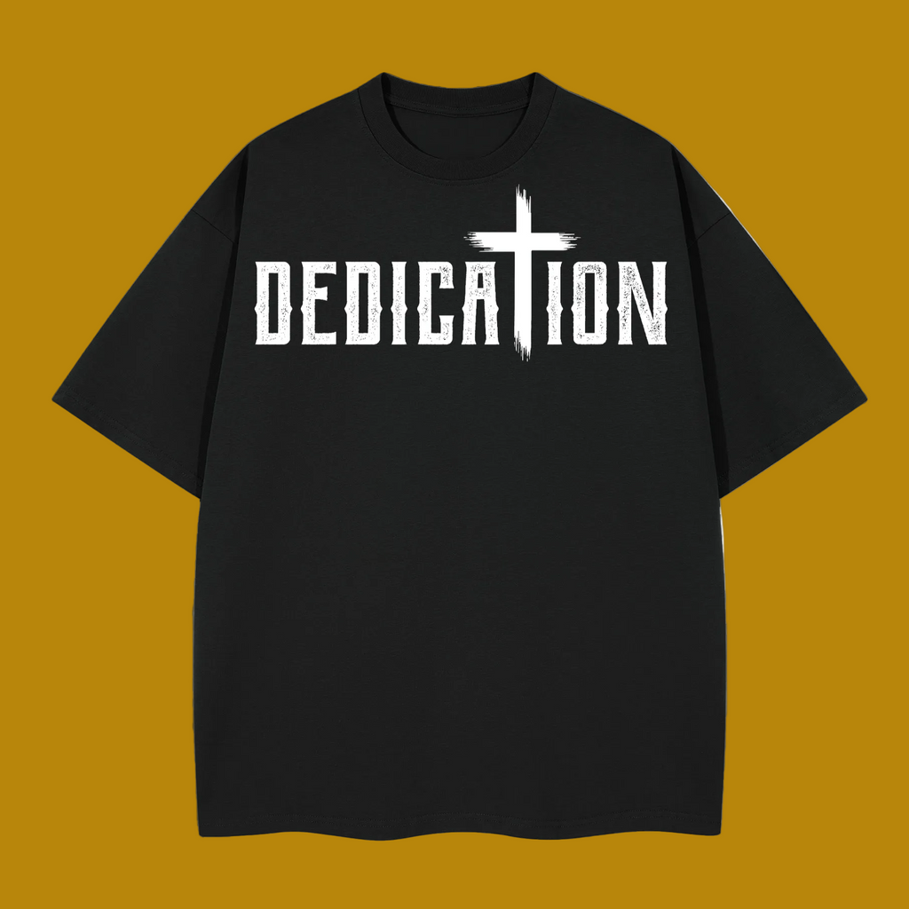 Dedica✞ion – Signature Heavyweight Boxy Tee