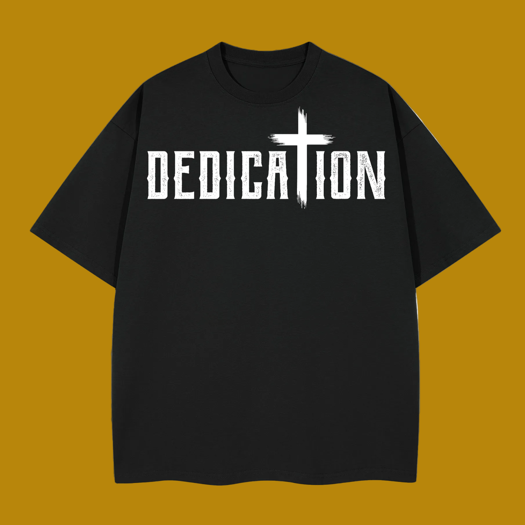 Dedica✞ion – Signature Heavyweight Boxy Tee